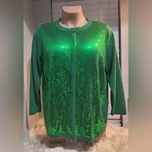 Quacker Factory Women’s 1X Cardigan